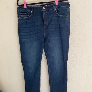 Loft Skinny Blue Jeans Size 14/32